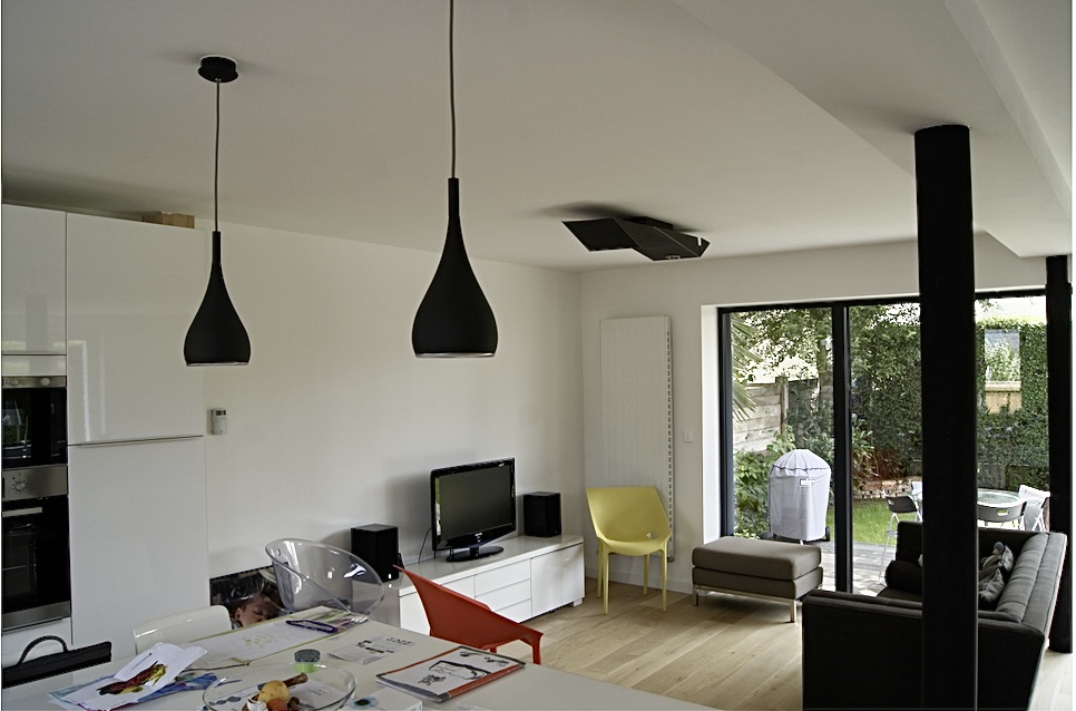 Aménagement Intérieur - Maison Ecologique - Rennes - Architecture Intérieure 