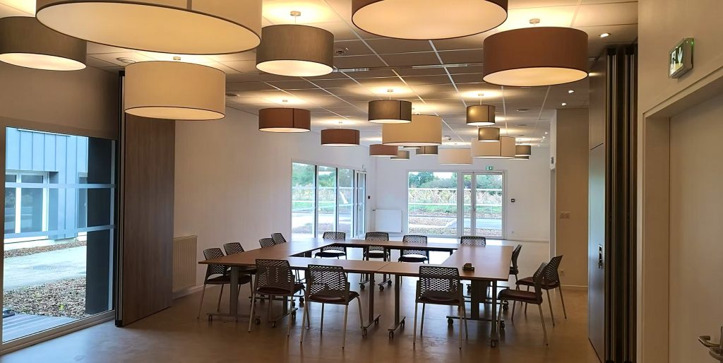 Salle de pause - Architecture Intérieure - Kerlorson - Rennes - Plus Architectures