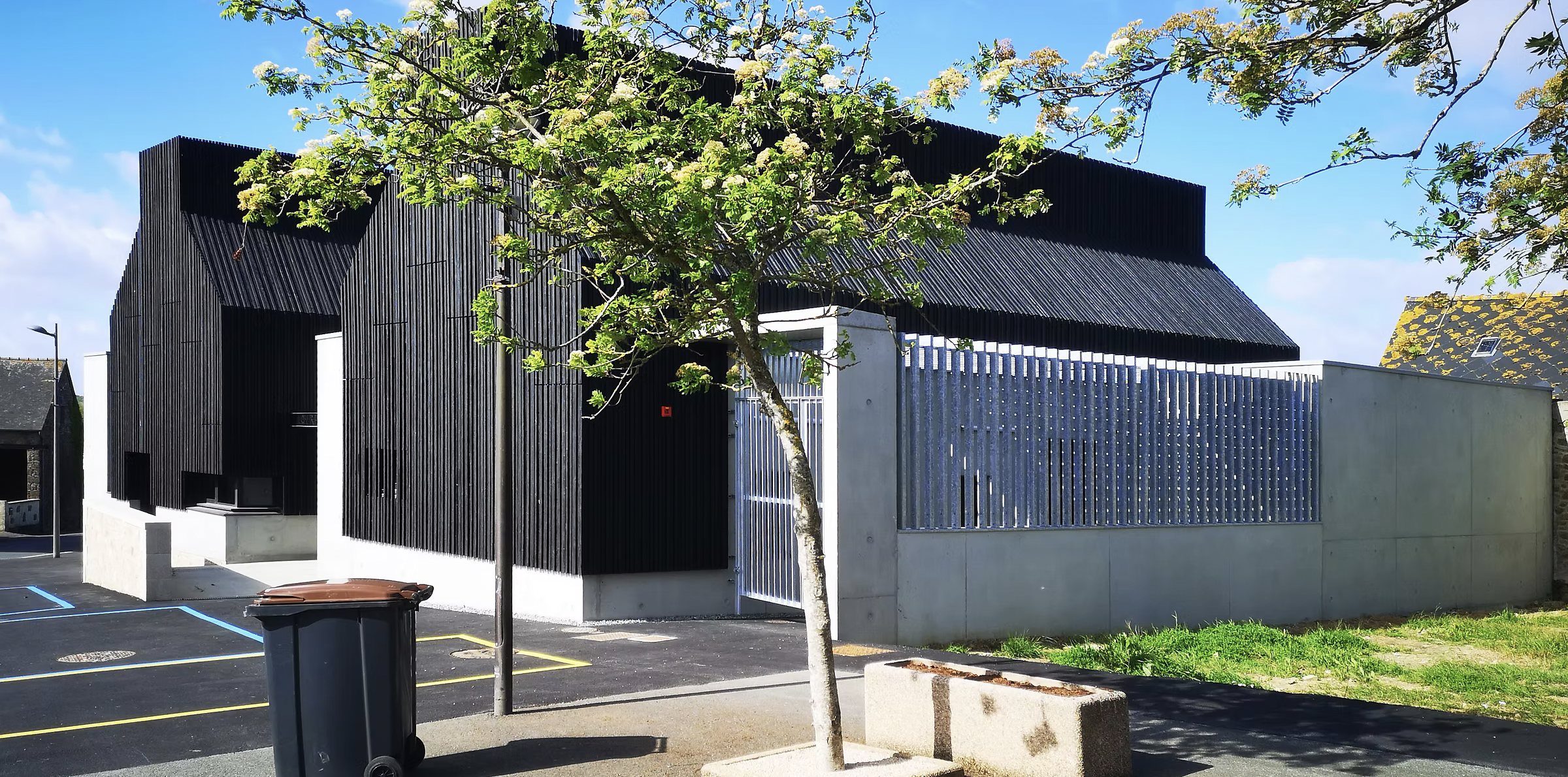 Photo de la crèche de PLERNEUF réalisé par l'agence avant 2025 - PLUS ARCHITECTURES