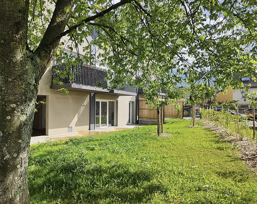 Ensemble résidentiel -Rennes France - Vue extérieure - PLUS D'ARCHITECTURE